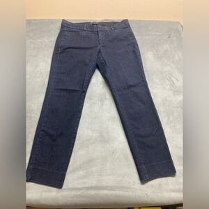 Banana Republic Sloan Fit Denim Capris size 4